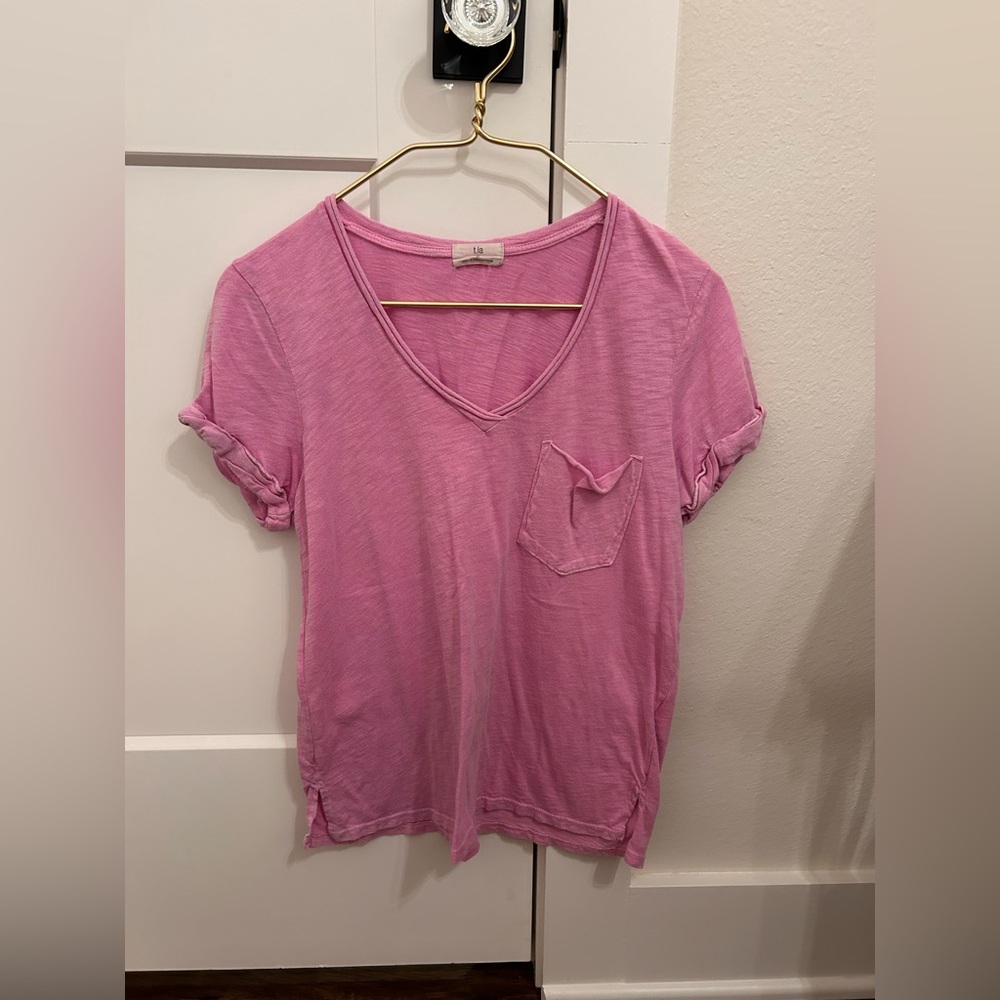 Anthropologie v neck t shirt
